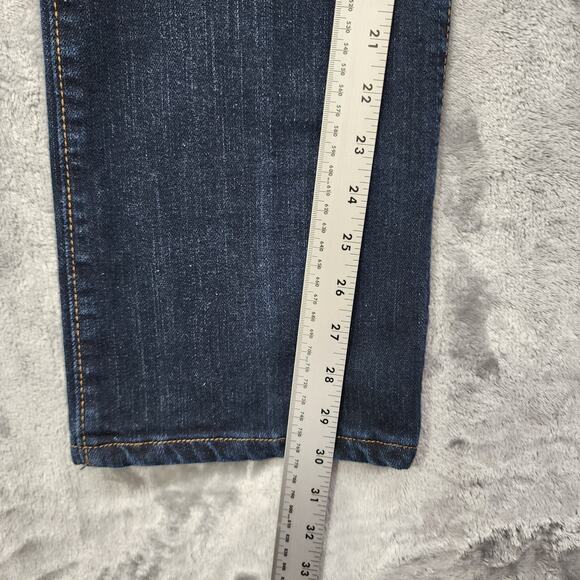 Wrangler Jeans Womens 5/6 X 30 Dark Wash Ultimate Riding Q-Baby Mid-Rise Bootcut - Picture 11 of 13